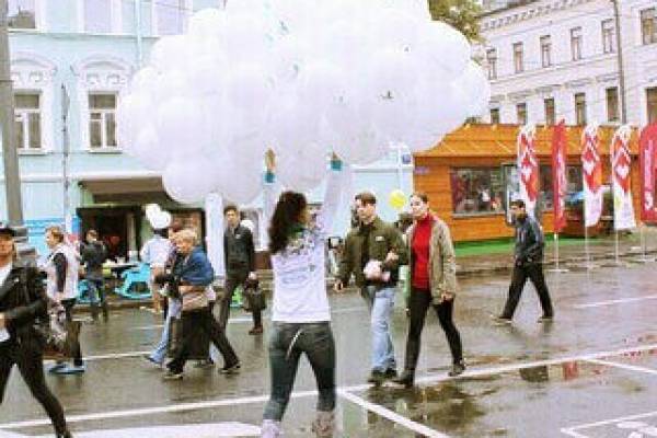 Воздушные шары с логотипом в Москве