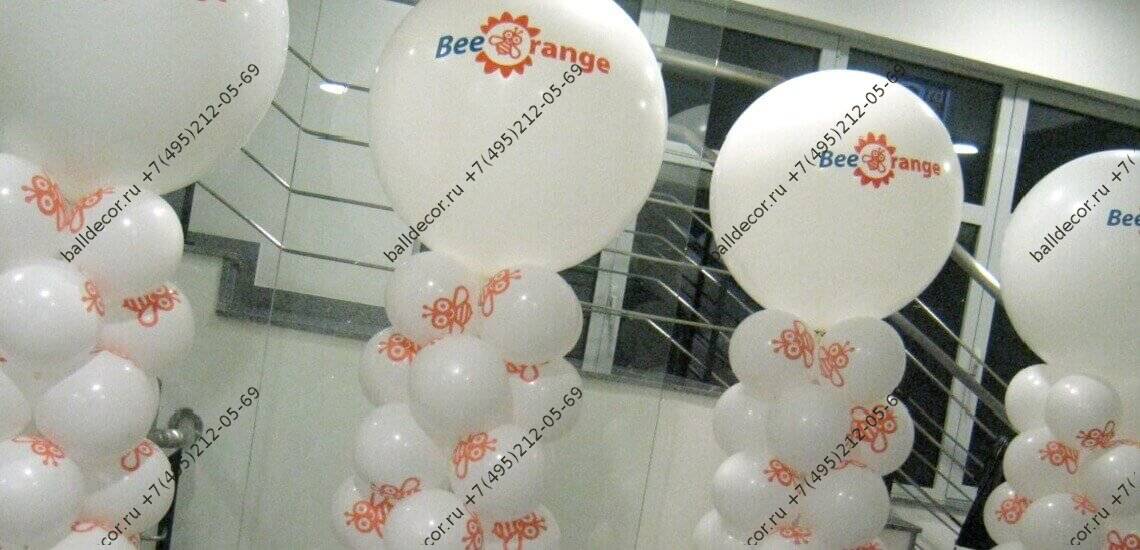 Заказ шариков с логотипом в Москве
