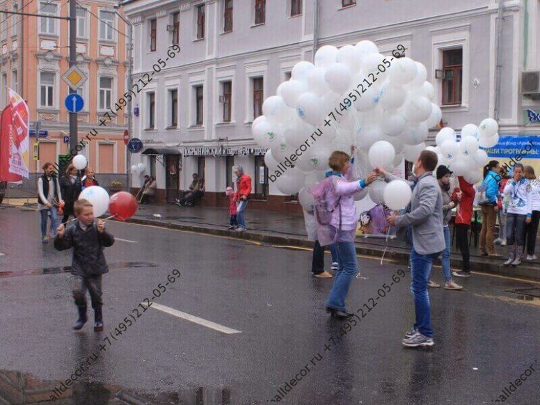 Воздушные шары с надписями на заказ