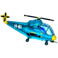 FM Фигура гр.3 И-160  Вертолет голубой 57см X 96см