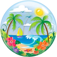 P Bubble 22" Тропический рай