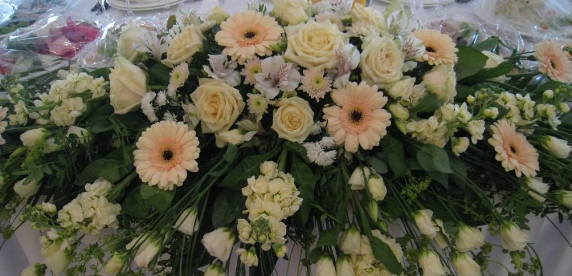 оформление свадеб живыми цветами