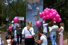 Промо-акция - раздача шаров в парке Сокольники