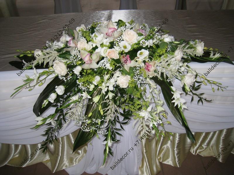 Искусное украшение свадьбы цветами и тканью - BallDecor