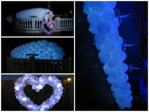 светящиеся шары на свадьбу цена