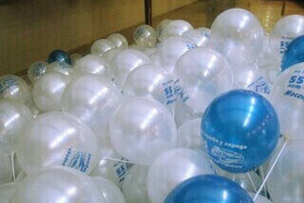 Печать на воздушных шарах в Москве