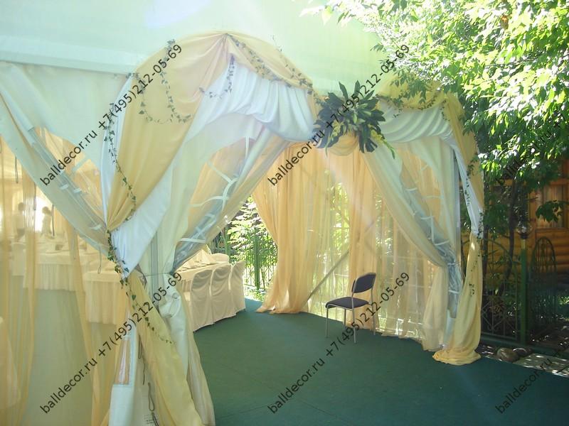 Оформление свадебных шатров - BallDecor