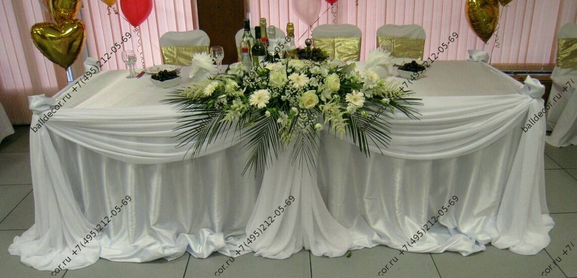 украшение зала на свадьбу цветами живыми