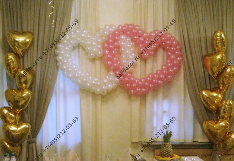 украшение зала на свадьбу цветами стоимость