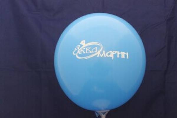 логотип на воздушных шарах