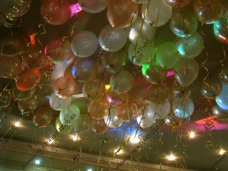 гелиевые шары на свадьбу Москва
