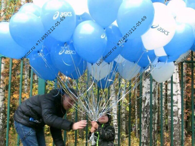 Воздушные шары с нанесением логотипа стоимость