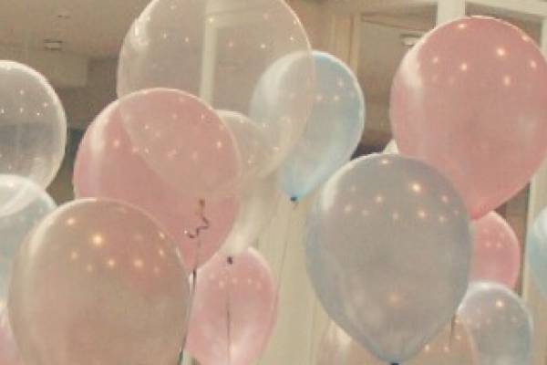 шарики на день рождения девочки