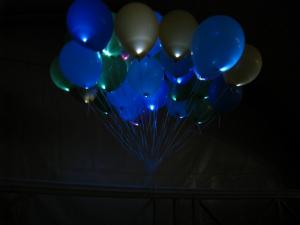 светящиеся воздушные шары и светодиоды для шаров