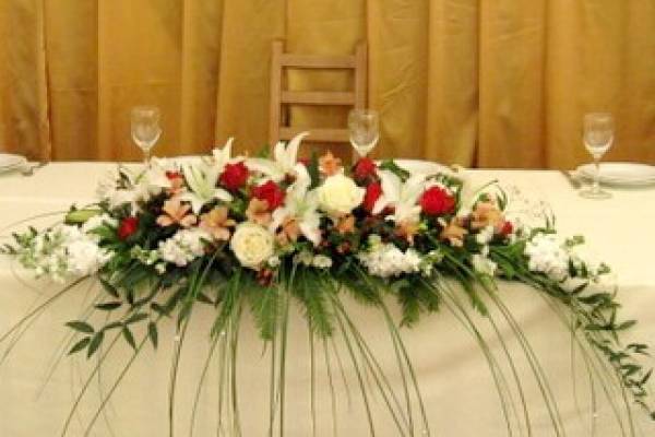 оформление цветами на свадьбу цена