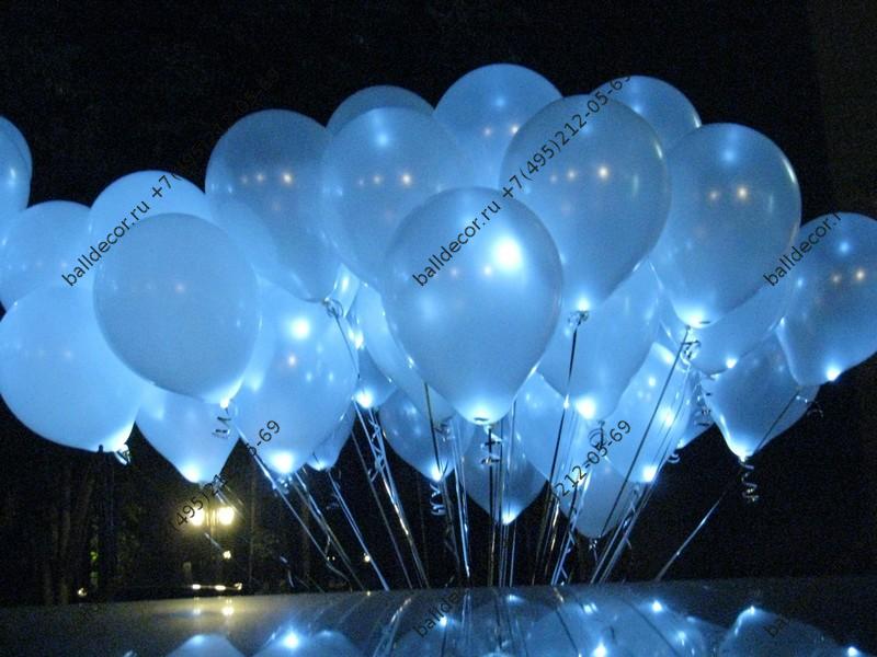 Светящиеся воздушные шары со светодиодами купить