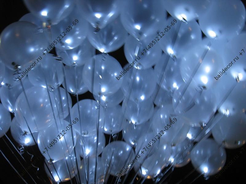 Светящиеся воздушные шары и светодиоды для шаров