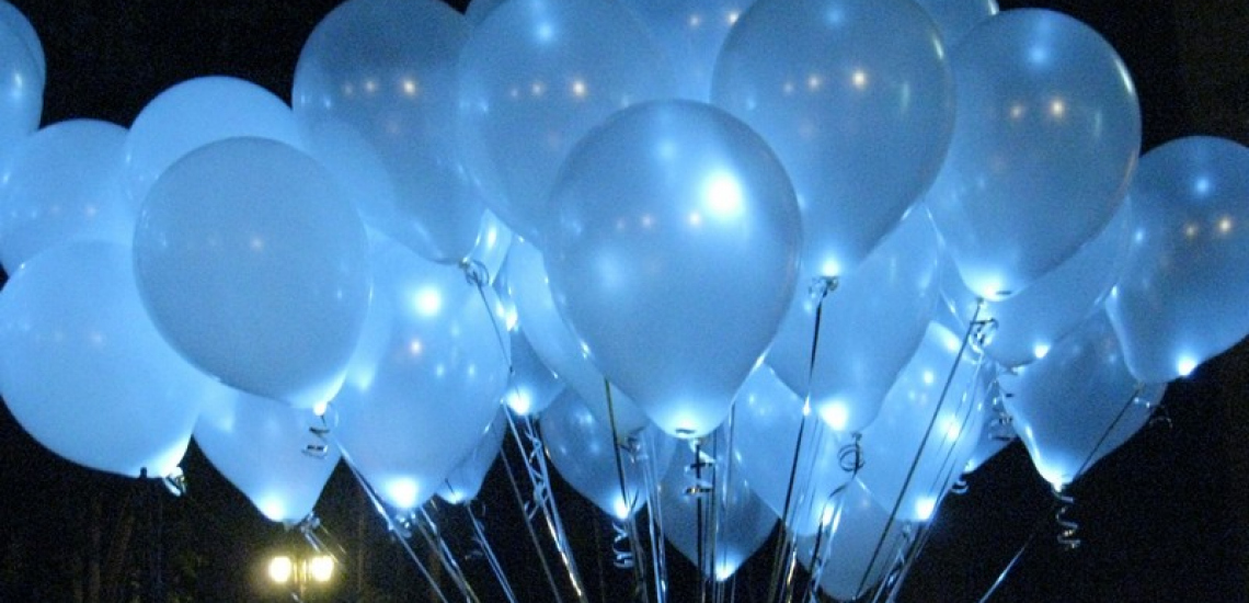 воздушные шары светящиеся с подсветкой со светодиодами