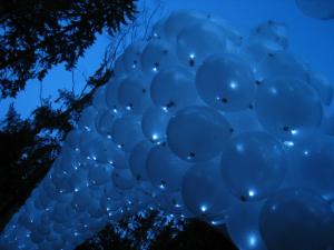 светодиодные воздушные шары