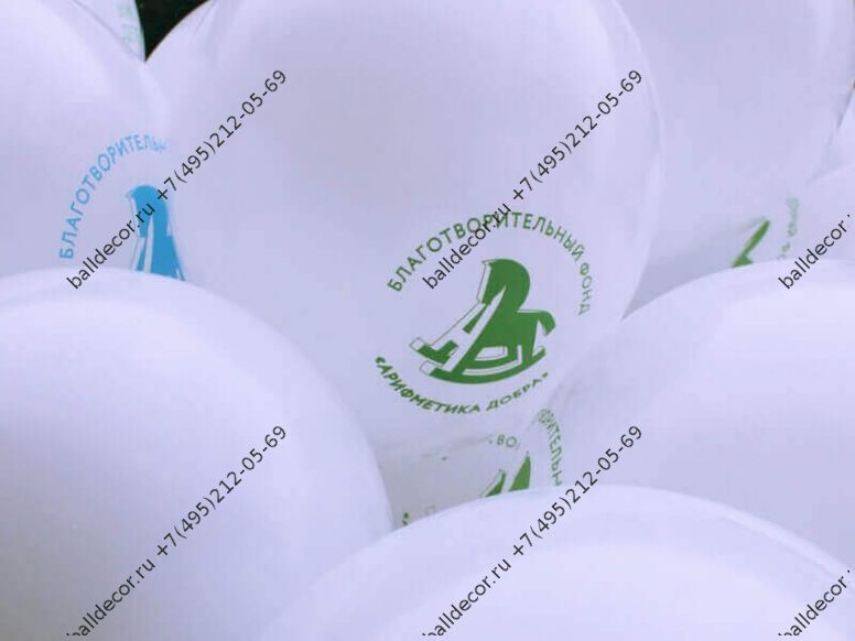 Изготовление воздушные шарики на заказ