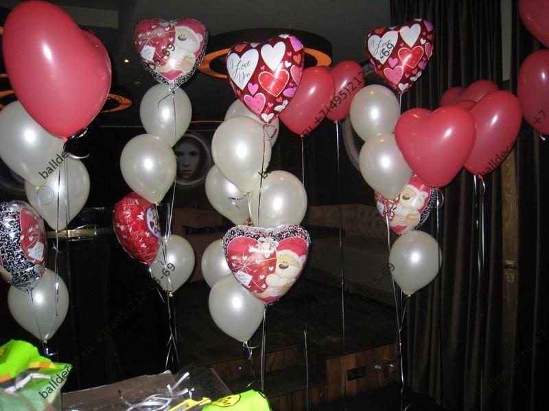 Воздушные шары на день святого Валентина - BallDecor