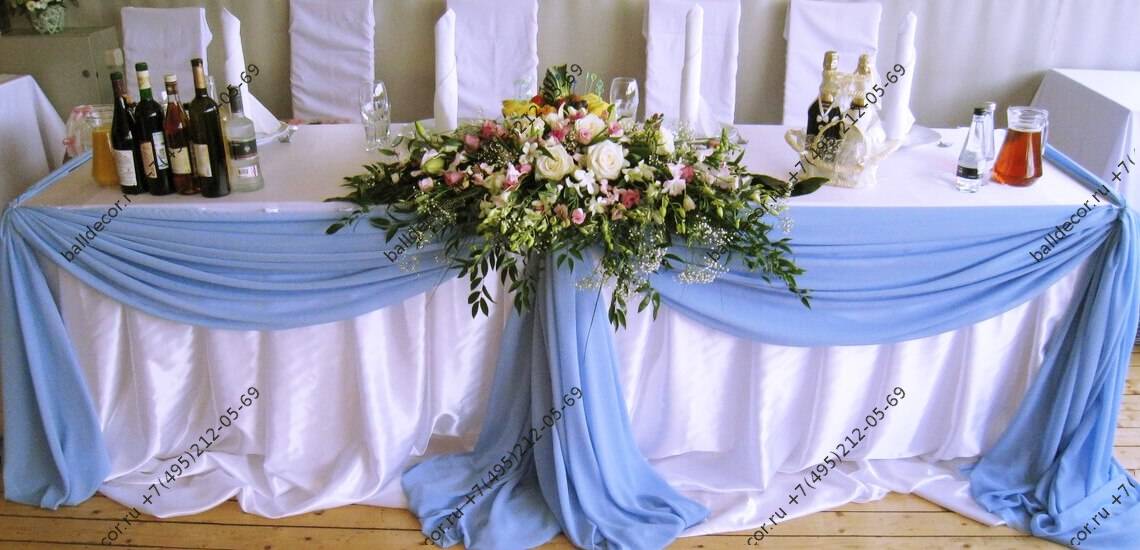 оформление свадьбы цветами живыми